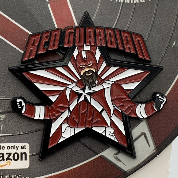 Marvel Red Guardian Enamel 5 Pin Set - Picture 5 of 9
